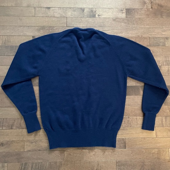 Vintage Molson Canadian 80s Embroidered V-Neck Sweater - Picture 3 of 5